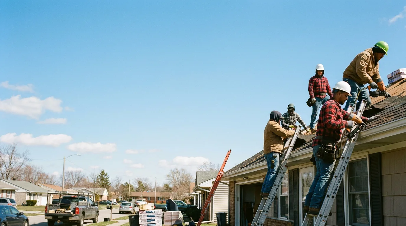 Roofing in Garciasville, TX near me